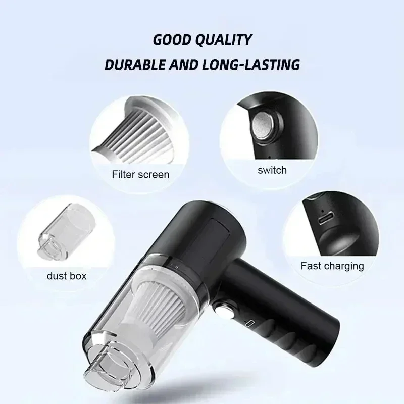 Car Vacuum Cleaner 2900000 Pa 4 In1 Powerful Clean Machine Wireless Blowing Suction Portable Vacuum Cleaner household 2026 Car Vacuum Cleaner 2900000 Pa 4 In1 Powerful Clean Machine Wireless Blowing Suction Portable Vacuum Cleaner household 2026