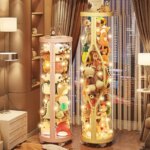 Transparent Doll Storage Box, Children's Toys Organizer