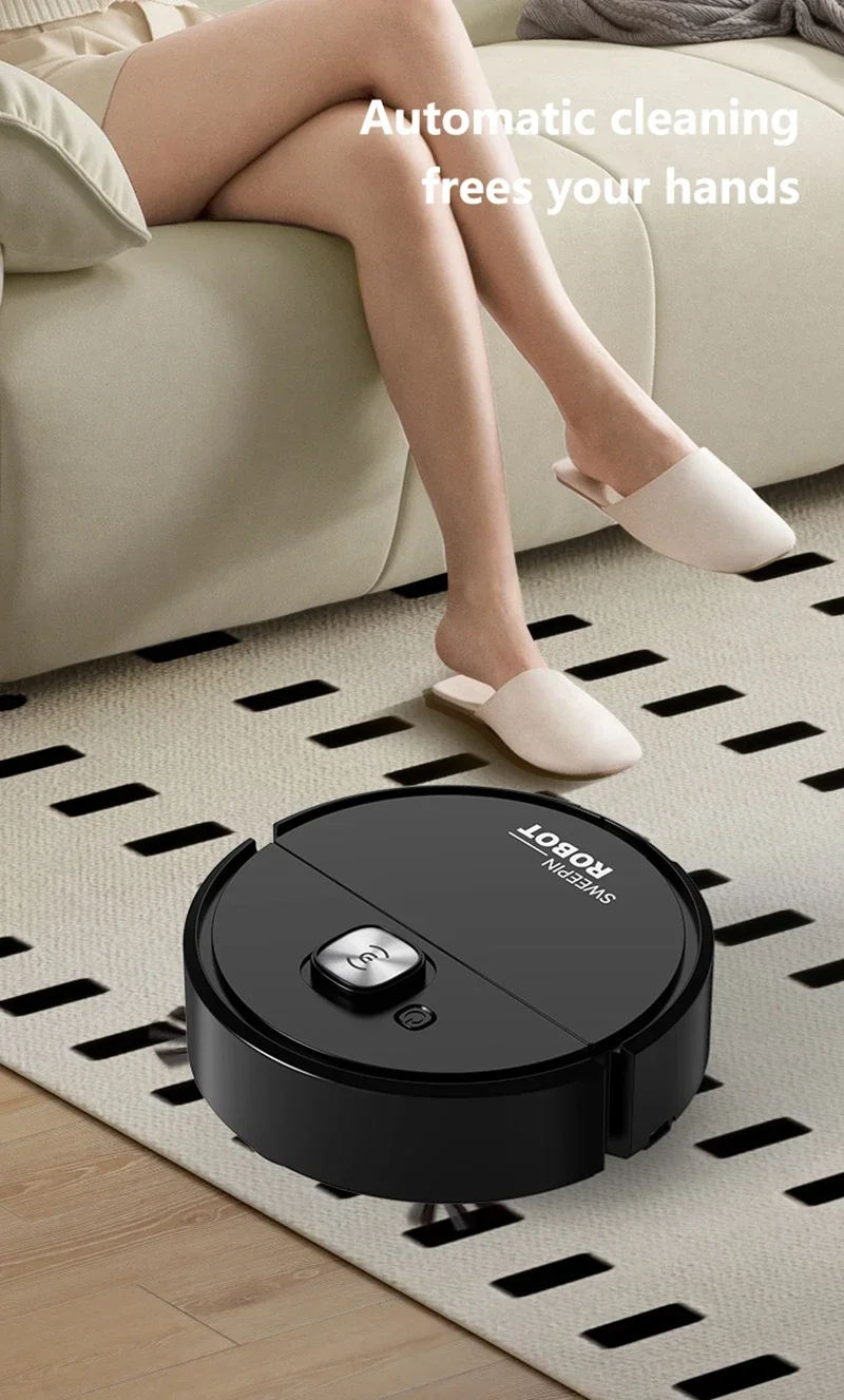 Lenovo 3-in-1 Low Noise Mini Sweeping Robot Intelligent Sweeping Integrated Fully Automatic Cleaning Sweeping Machine Appliance