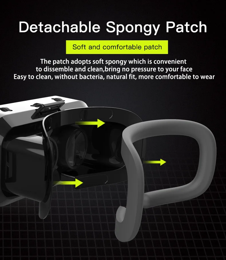 3D Virtual Reality VR Glasses Headset Devices Helmet Lenses Goggles Smart For Smartphones Phone Cell Mobile Game Viar Viewer Set