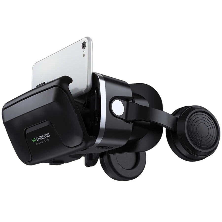 3D Virtual Reality VR Glasses Headset Devices Helmet Lenses Goggles Smart For Smartphones Phone Cell Mobile Game Viar Viewer Set