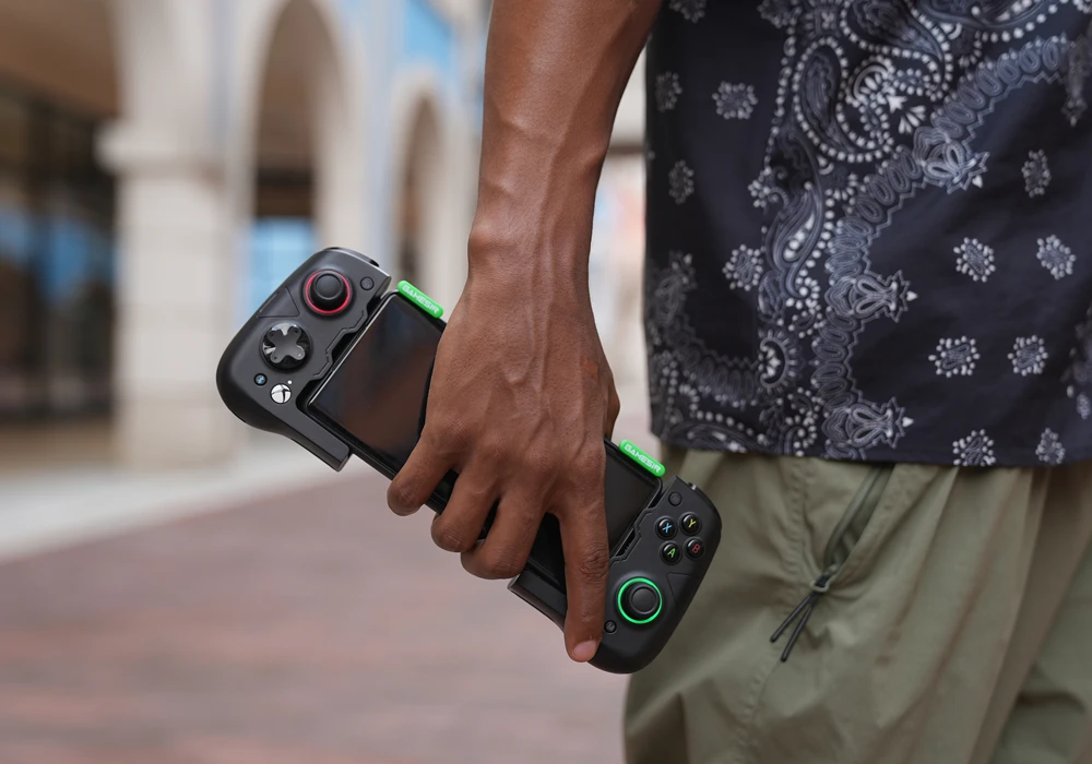 GameSir X4 Aileron Bluetooth Mobile Phone Gamepad Xbox Authorization Gaming Controller with Hall Effect, Portable Joycon