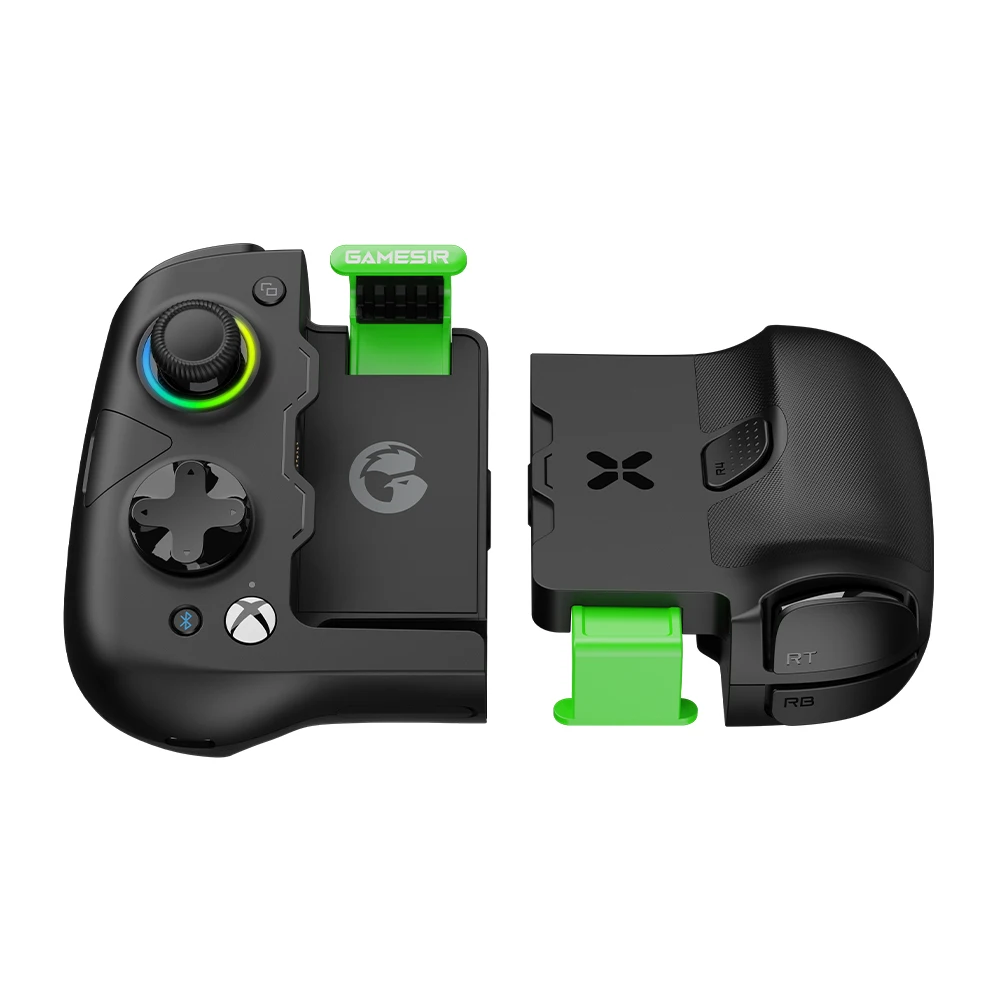 GameSir X4 Aileron Bluetooth Mobile Phone Gamepad Xbox Authorization Gaming Controller with Hall Effect, Portable Joycon