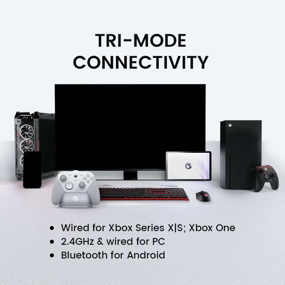GameSir G7 Pro Xbox Gaming Controller Wired Gamepad for Xbox Series X|S, Xbox One X|S, Steam, PC, Android with Charging Dock