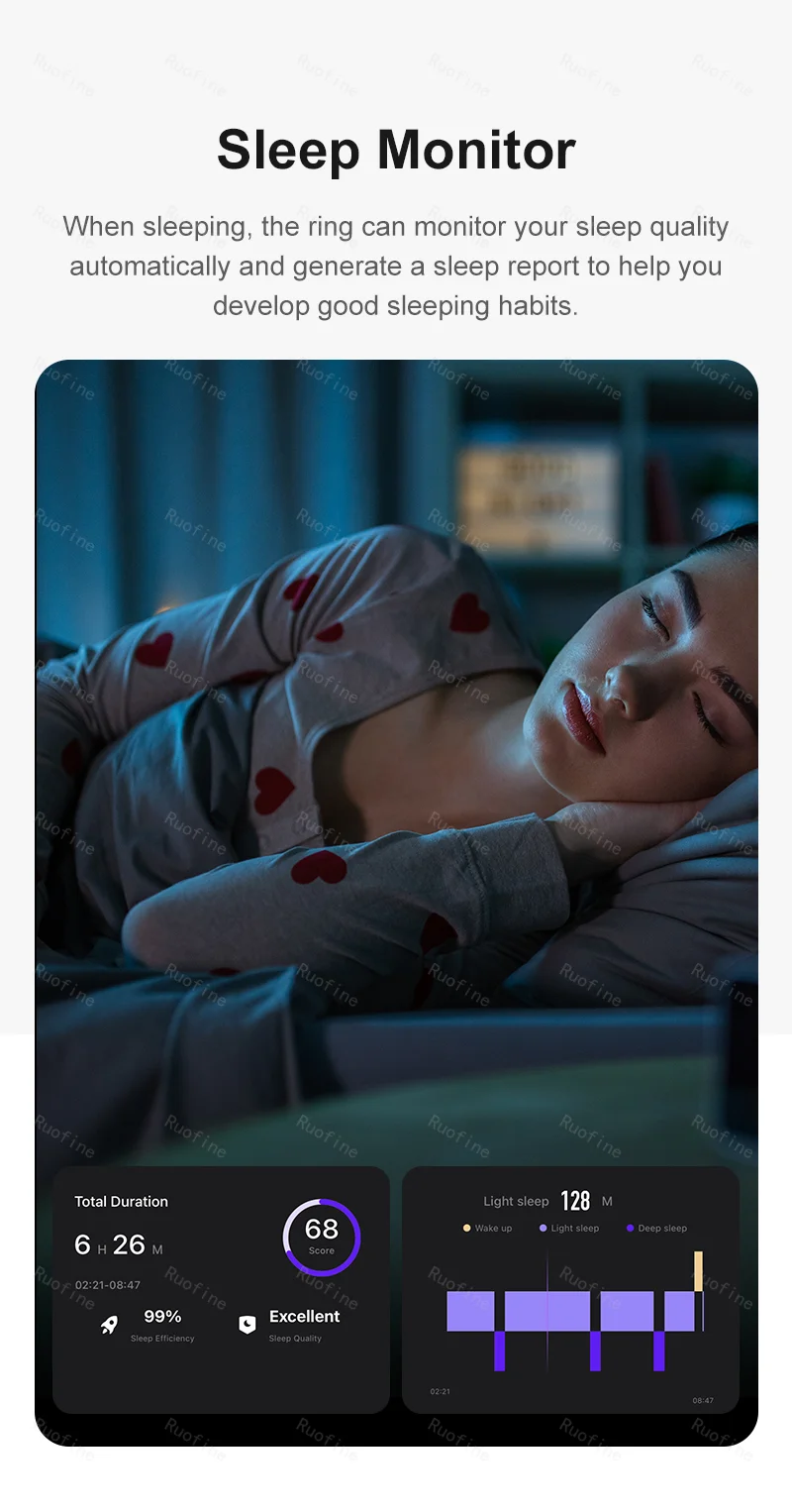 Qring R09 R06 Fitness Tracker Waterproof Connected Ring Man Remote Control Electronic Swimming Pool New Arrival Smartring 2024