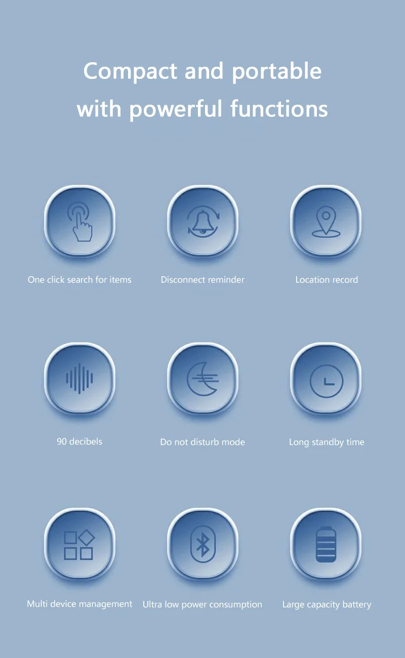 XIAOMI New GPS Tracker Smart Anti-Lost Reminder Device Car Bluetooth For Apple Android Finder Air Tag Tracking Locator 2025