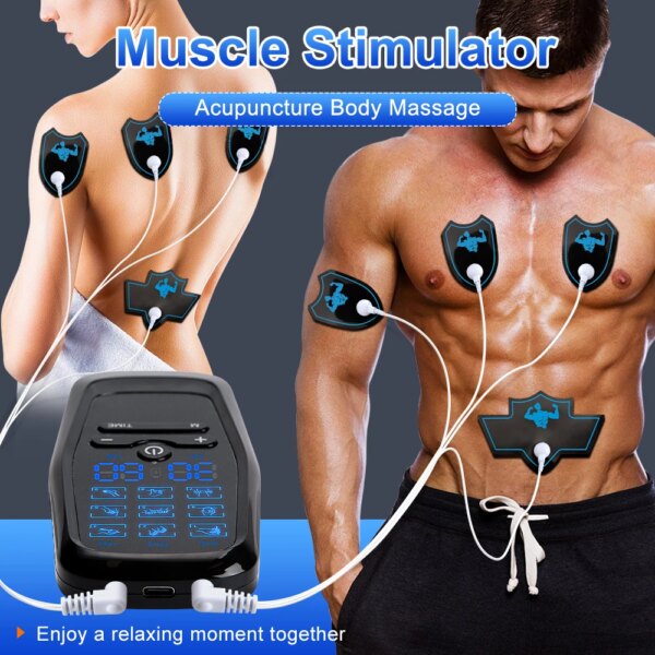147359-vu3bkp.jpg Muscle Stimulator Electric Ems Acupuncture Body Massage