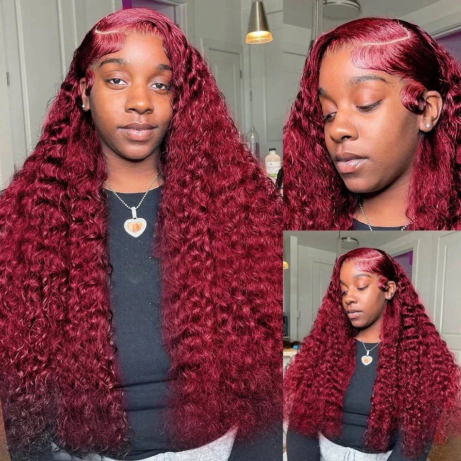 Wet And Wavy 99j Lace Frontal Wig Human Hair Burgundy 13x6 Hd Lace Frontal Human Hair Wig Red Curly Lace Front Human Hair Wigs Wet And Wavy 99j Lace Frontal Wig Human Hair Burgundy 13x6 Hd Lace Frontal Human Hair Wig Red Curly Lace Front Human Hair Wigs