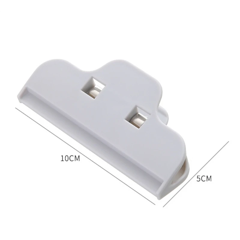 4Pcs/set Portable Sealed Clips Kitchen Storage Food Snack Seal Sealing Bag Clips Sealer Clamp Plastic Tool Kitchen Accessories