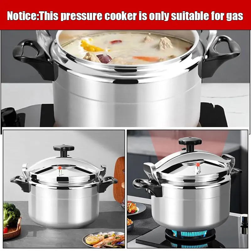 3L/5L/7L Professional Pressure Cooker Heavy-Duty Aluminum Explosion-Proof Cooking Pots for Gas Cooker Pot Kitchenware Smart Shop