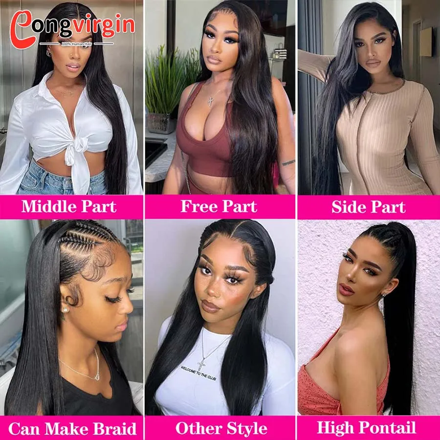 5x5 Glueless Wig Human Hair Ready To Wear Pre-Cut Lace Wear And Go Glueless Wigs Straight Lace Front Human Hair Wig For Women 5x5 Glueless Wig Human Hair Ready To Wear Pre-Cut Lace Wear And Go Glueless Wigs Straight Lace Front Human Hair Wig For Women