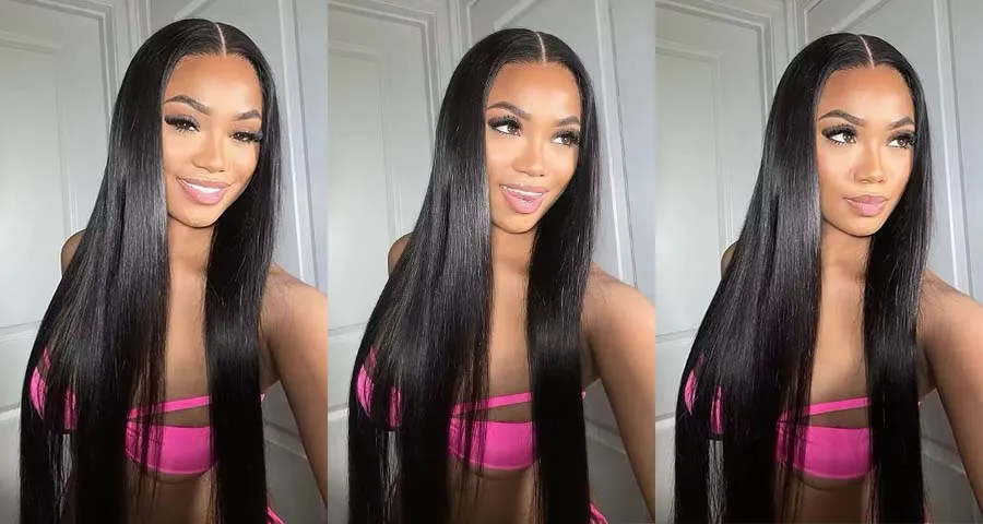 5x5 Glueless Wig Human Hair Ready To Wear Pre-Cut Lace Wear And Go Glueless Wigs Straight Lace Front Human Hair Wig For Women 5x5 Glueless Wig Human Hair Ready To Wear Pre-Cut Lace Wear And Go Glueless Wigs Straight Lace Front Human Hair Wig For Women