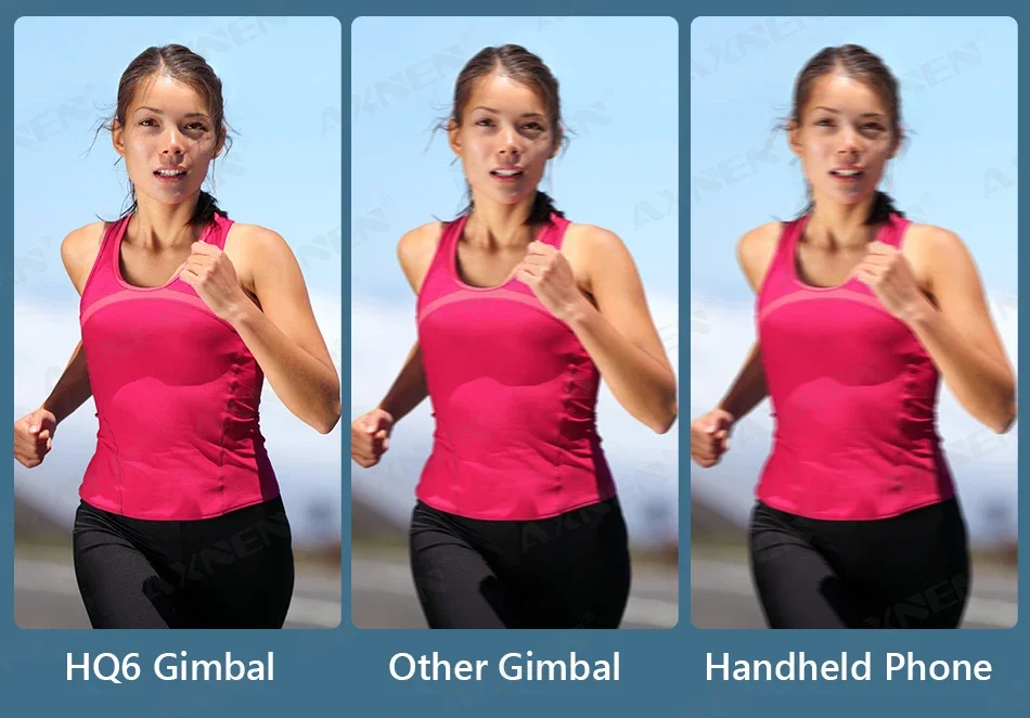 AXNEN Smart 3-Axis Handheld Gimbal Stabilizer for Smartphone with Fill Light for iPhone Android Face Tracking Tiktok Vlog Kit AXNEN Smart 3-Axis Handheld Gimbal Stabilizer for Smartphone with Fill Light for iPhone Android Face Tracking Tiktok Vlog Kit