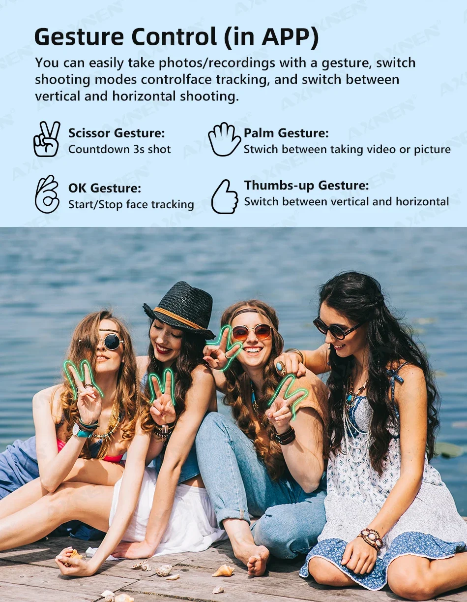 AXNEN Smart 3-Axis Handheld Gimbal Stabilizer for Smartphone with Fill Light for iPhone Android Face Tracking Tiktok Vlog Kit AXNEN Smart 3-Axis Handheld Gimbal Stabilizer for Smartphone with Fill Light for iPhone Android Face Tracking Tiktok Vlog Kit