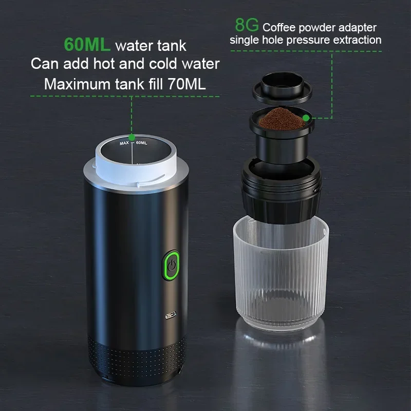 153806-fypip7.png Wireless Electric Portable Coffee Machine Kitchenware Smart Shop