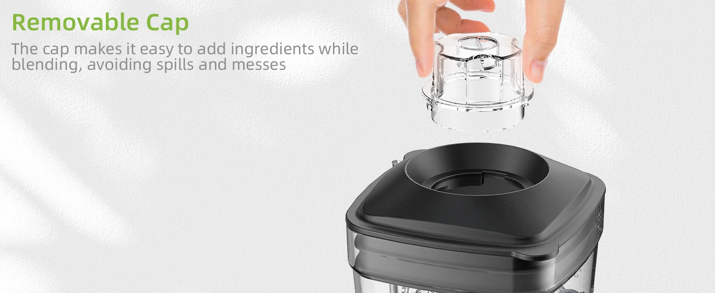BioloMix 3HP 2200W Heavy Duty Grade Timer Blender Mixer Juicer Fruit Food Processor Ice Smoothies BPA Free 2L Jar