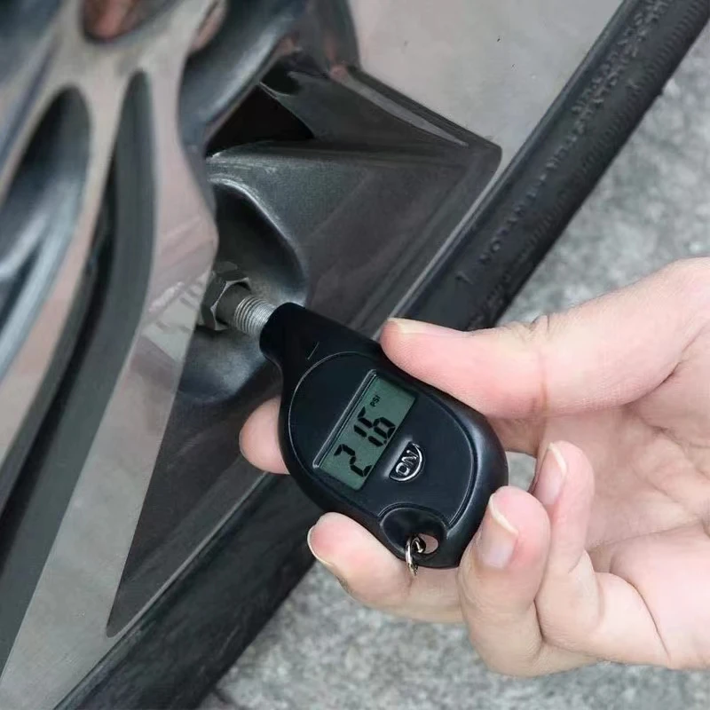 Tire Gauge Digital With LCD Display Car Tire Air Pressure Tester Meter Auto Car Motorcycle Tire Safety Alarm Testing Tools Smart Devices Smart Shop