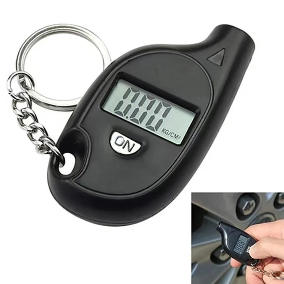 Tire Gauge Digital With LCD Display Car Tire Air Pressure Tester Meter Auto Car Motorcycle Tire Safety Alarm Testing Tools Smart Devices Smart Shop