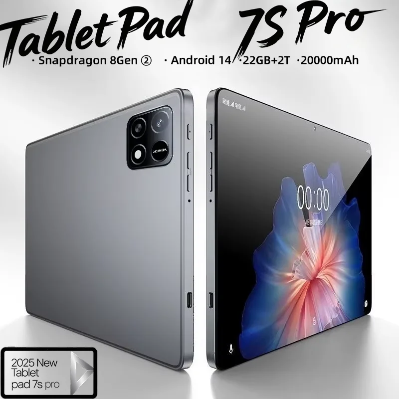Original 7S Pro Tablet 22GB+2TB Android 14, 5G Pad Smart Phones Smart Shop