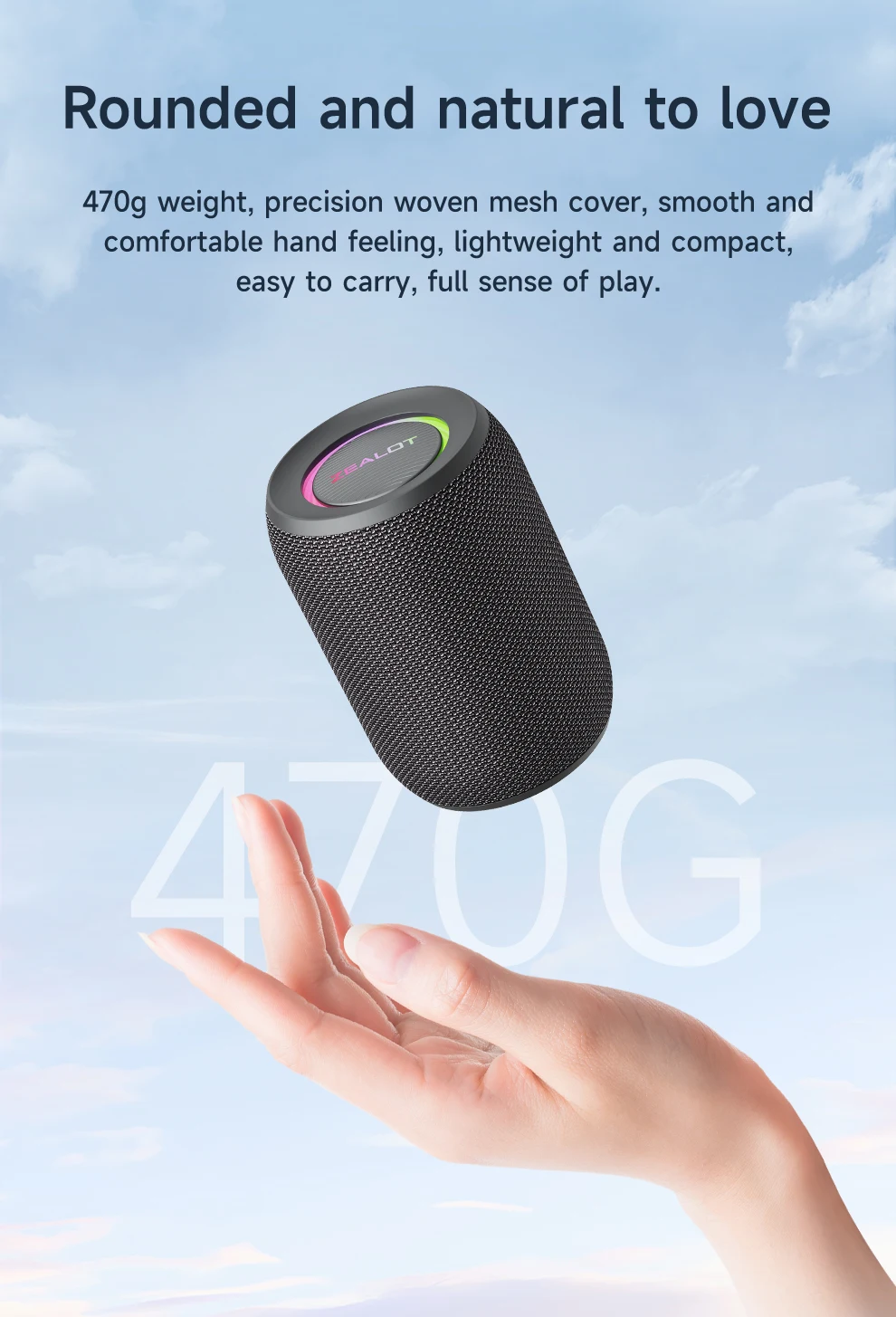 Zealot-S32PRO Powerful Bluetooth Speaker, Bass Wireless, LED Light, Outdoor Speakers, Subwoofer, Waterproof Sound Box Support Zealot-S32PRO Powerful Bluetooth Speaker, Bass Wireless, LED Light, Outdoor Speakers, Subwoofer, Waterproof Sound Box Support