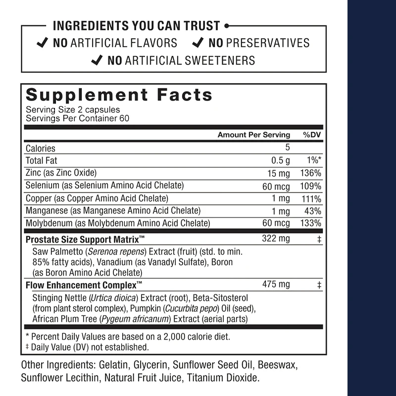 Force Factor Prostate Advanced, A Men's Health Supplement That Relieves Bladder and Urinary Problems