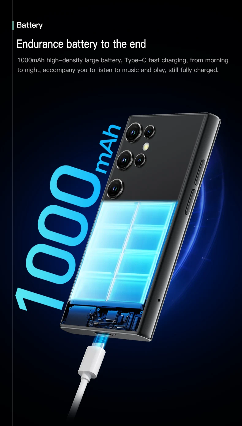 SOYES S23 Pro Mini Smartphones Android 8.1 Dual SIM 3.0'' HD 1000mAh Battery WIFI Bluetooth 3G Small Mobile Phone