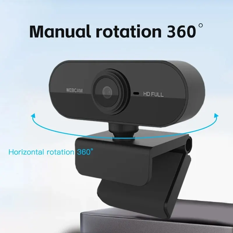 Camera 1080P HD Computer HD USB Camera Built In Microphone USB Network Camera Web Camera For Work With Microphone Tripod Uncategorized
