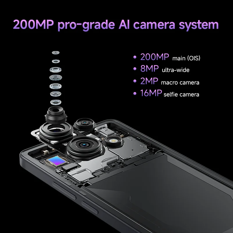 Xiaomi Redmi Note 14S Smartphone Global Version MTK Helio G99 200MP Camera 120Hz 6.67″ AMOLED Display 67W 5000mAh Smart Phones Smart Shop