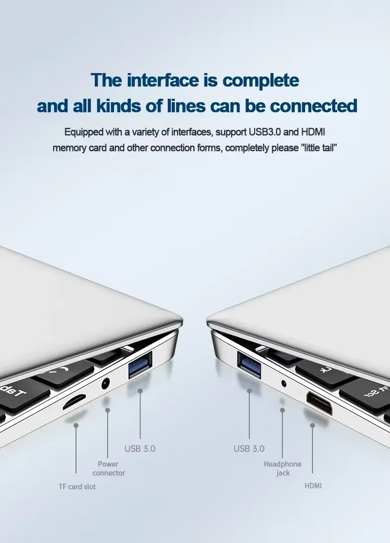 NEW 14.1” Slim Office Laptop Intel i7-7500U Windows 11 12GB RAM 1TB 2TB SSD 1920*1080 Study Computer PC Intel A3950 NotebooK Smart Laptops Smart Shop