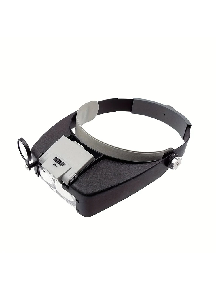 10X Headband Glasses Magnifier Adjustable Size LED Magnifier Loupe Glasses for Reading Illuminated Watchmaker Repair Tool Smart Devices Smart Shop