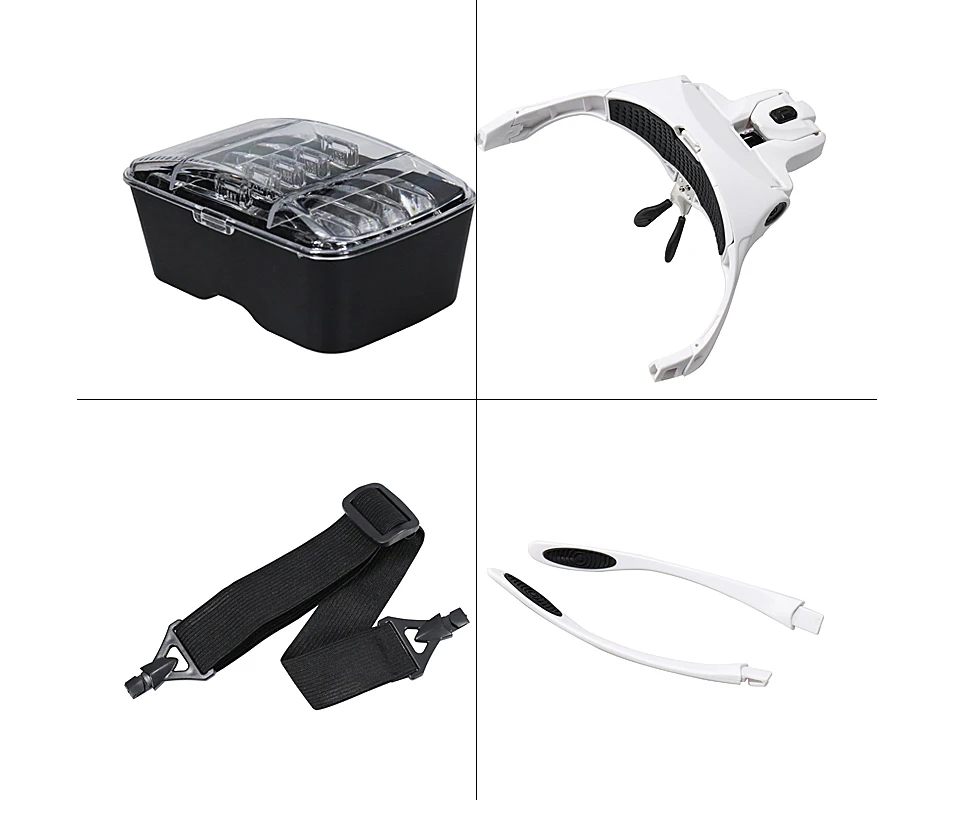 Magnifying Glasses LED Light Lamp Head Loupe Jeweler Headband Magnifier Eye Glasses Optical Glass Tool Repair Reading Magnifier Magnifying Glasses LED Light Lamp Head Loupe Jeweler Headband Magnifier Eye Glasses Optical Glass Tool Repair Reading Magnifier