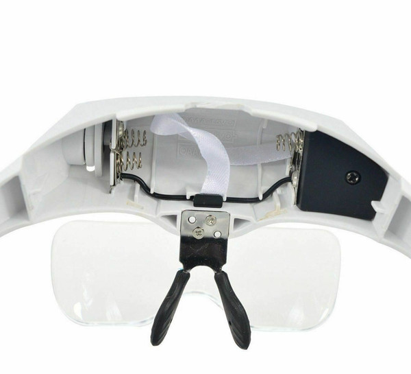 Magnifying Glasses LED Light Lamp Head Loupe Jeweler Headband Magnifier Eye Glasses Optical Glass Tool Repair Reading Magnifier Magnifying Glasses LED Light Lamp Head Loupe Jeweler Headband Magnifier Eye Glasses Optical Glass Tool Repair Reading Magnifier