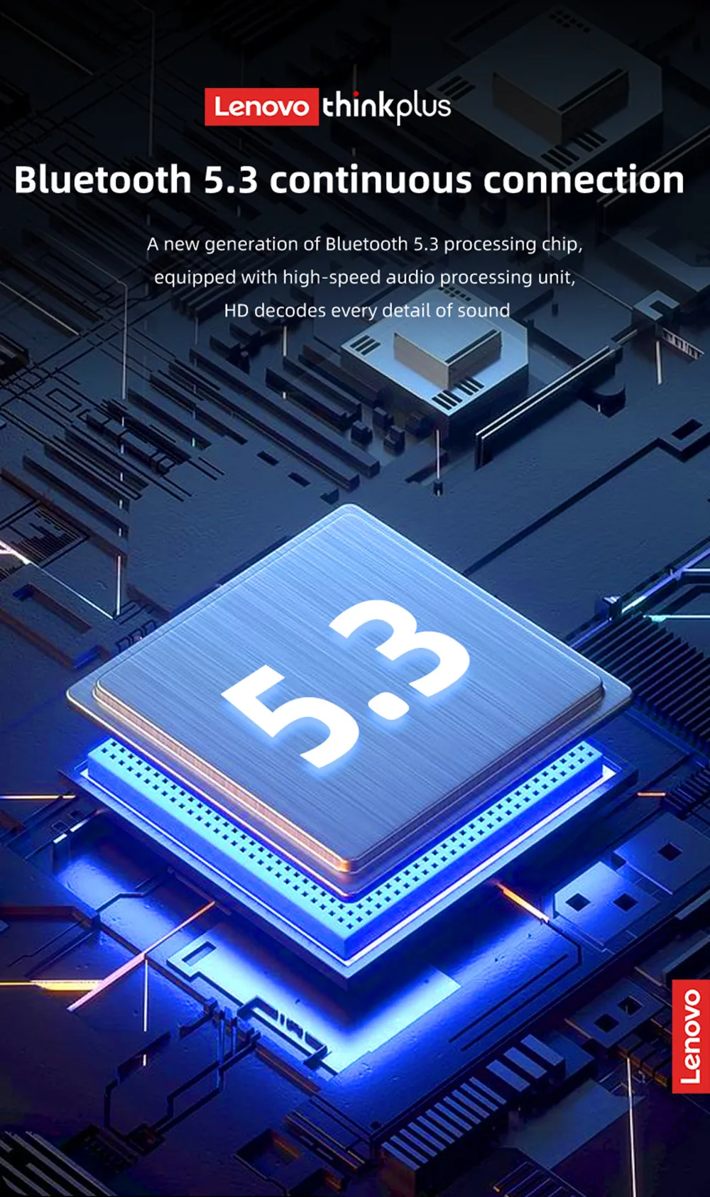 Original Lenovo XT88 TWS Wireless Earphones Bluetooth 5.3 Dual MIC Stereo Noise Reduction Bass HIFI Touch Control Earbuds