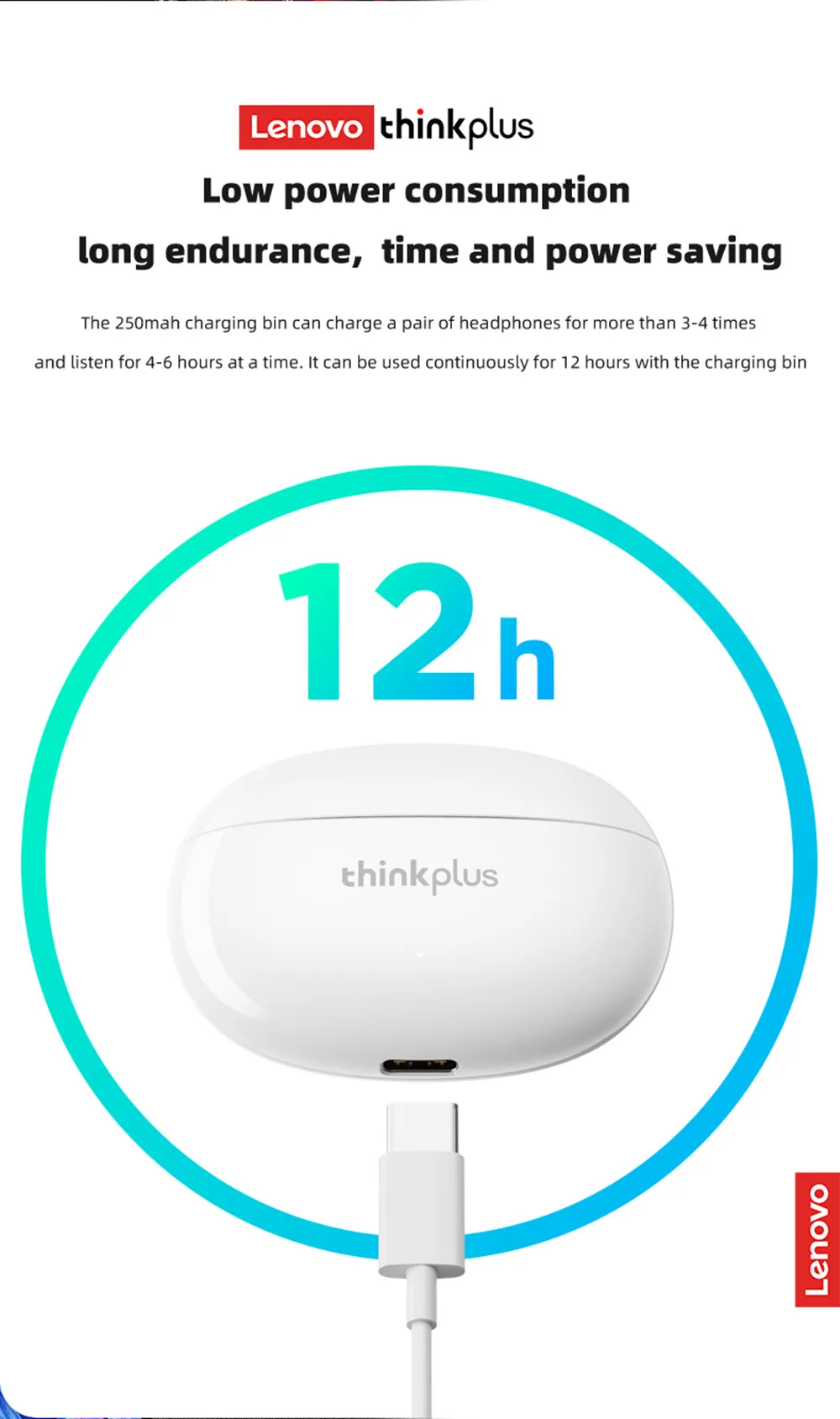 Original Lenovo XT88 TWS Wireless Earphones Bluetooth 5.3 Dual MIC Stereo Noise Reduction Bass HIFI Touch Control Earbuds