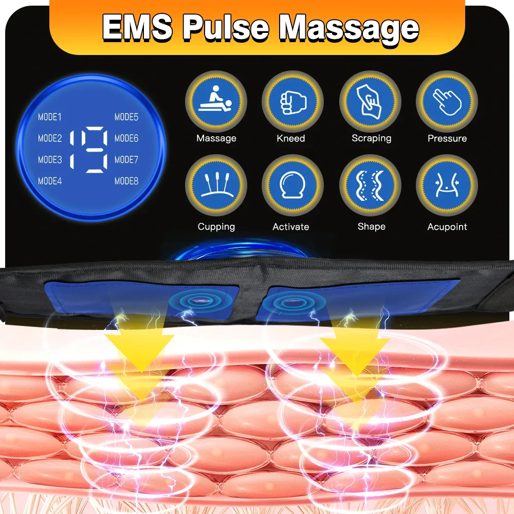 EMS ABS Trainer Belt Muscle Stimulator Smart Massagers Smart Shop