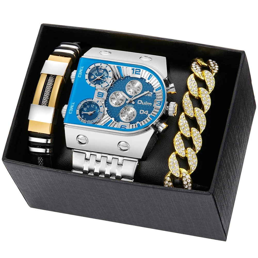 Top Brand Men Watch Square Gold Quartz Wrist Watch for Man Boyfriend Gift Sports Military Male Clock Waterproof reloj hombre Smart Shop Smart Watches