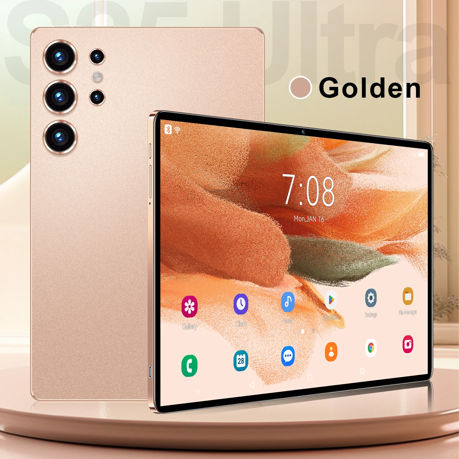 2025 New S25 Ultra+ Tablets Android 15 Snapdragon 8 Gen3 10.1 inch 5G Dual SIM Tablette 10000mAh 10core Global Version Tab WIFI Smart Phones Smart Shop