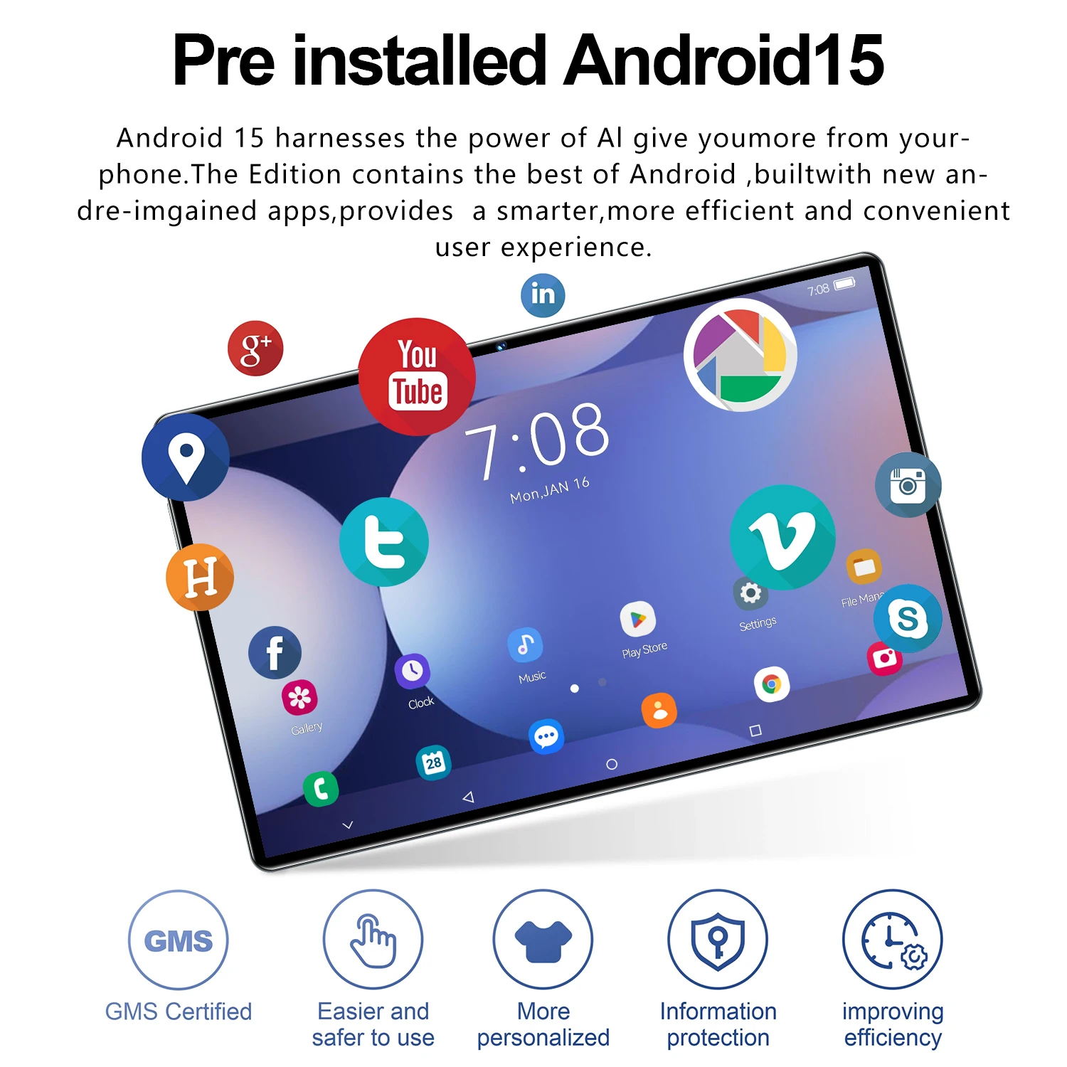 2025 New S25 Ultra+ Tablets Android 15 Snapdragon 8 Gen3 10.1 inch 5G Dual SIM Tablette 10000mAh 10core Global Version Tab WIFI