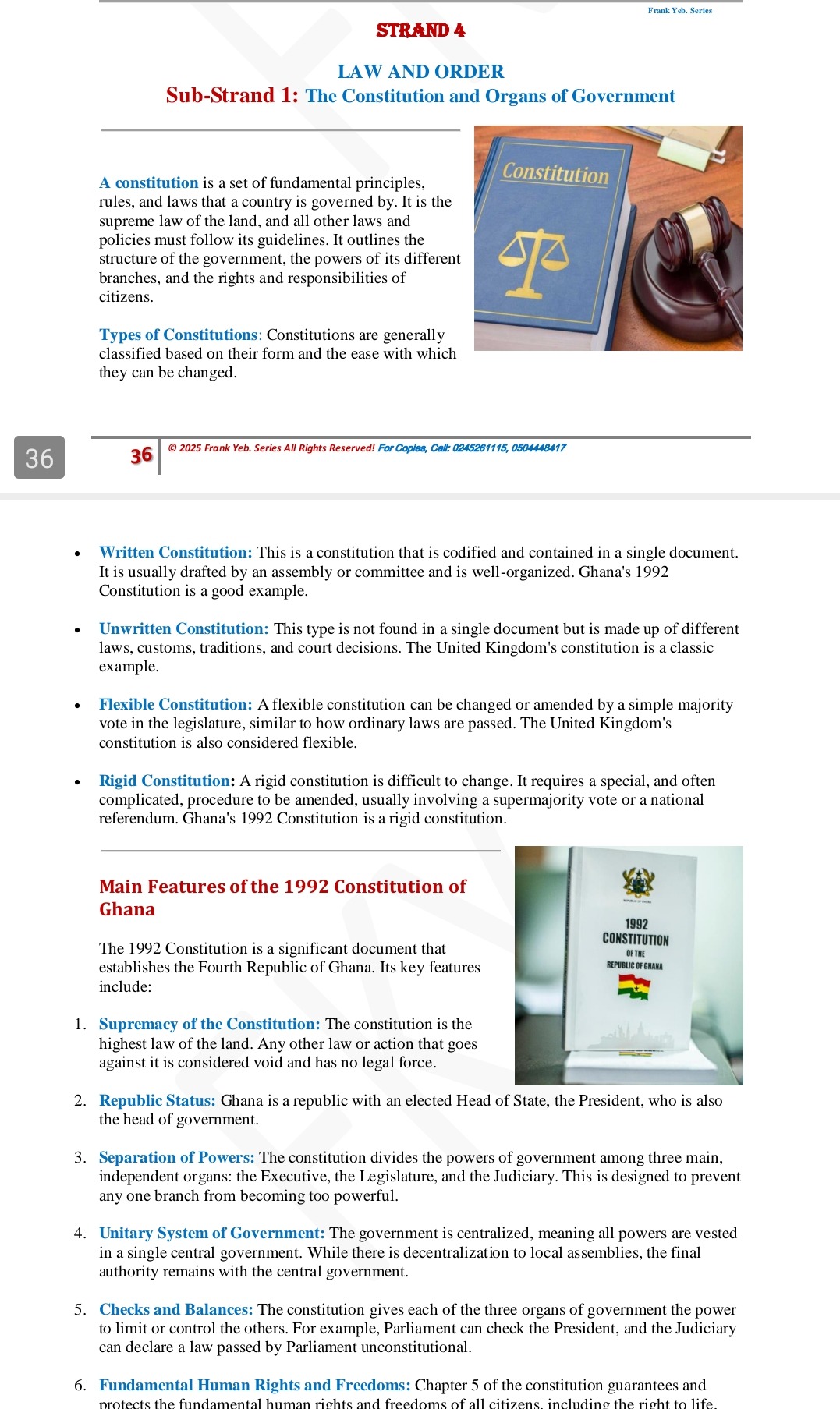 Final Year Success! Social Studies, Easy Notes, Basic 9 (CCP Aligned) Books Smart Books