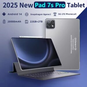 2025 New Original Global Edition Tablet PC Pad 7S Pro Snapdragon 8gen2 Android 14 HD 4K 22GB+2TB 5G Tablet Dual SIM WIFI tablet Smart Phones Smart Shop
