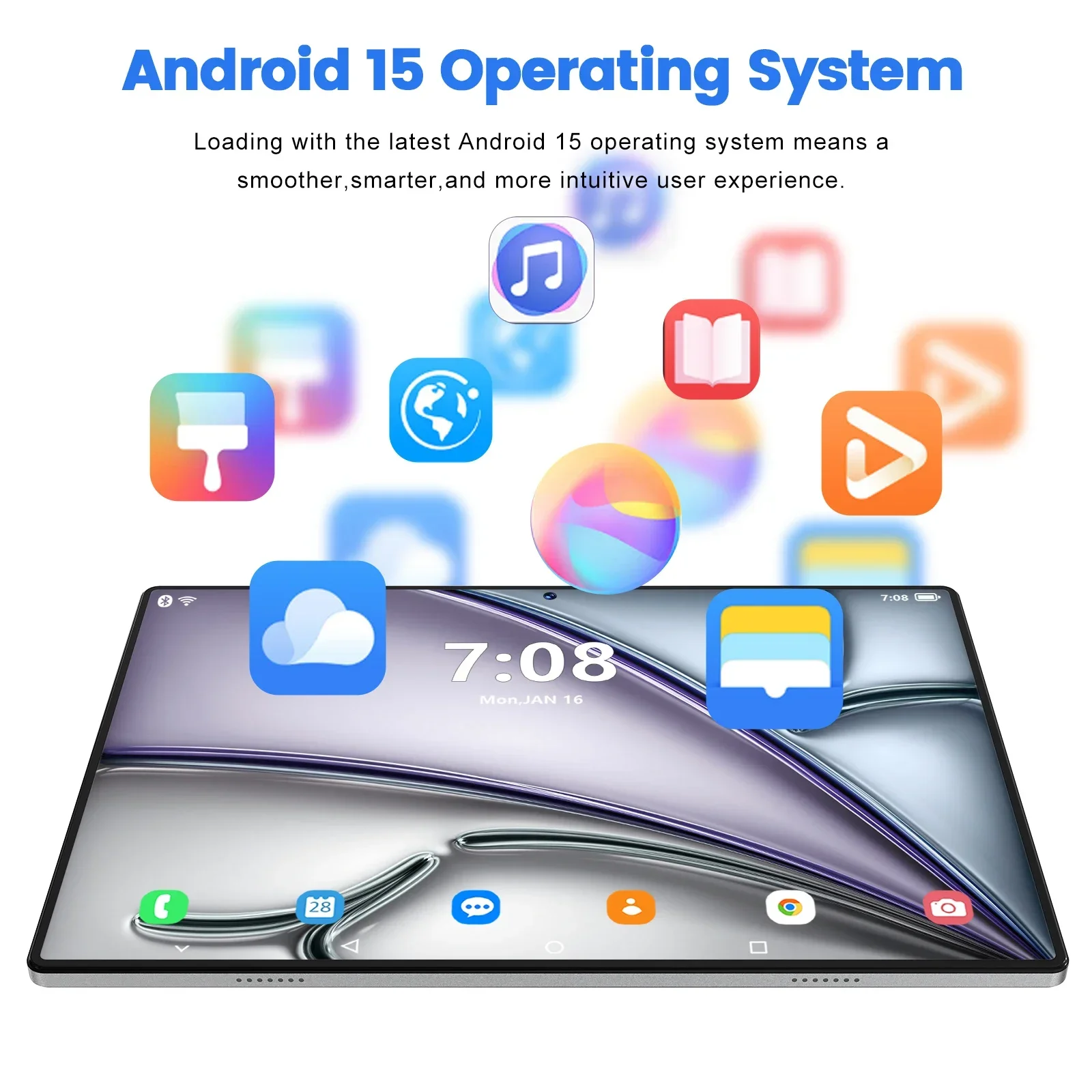 Pad 11 Pro Tablet Android 15, 5G Dual SIM