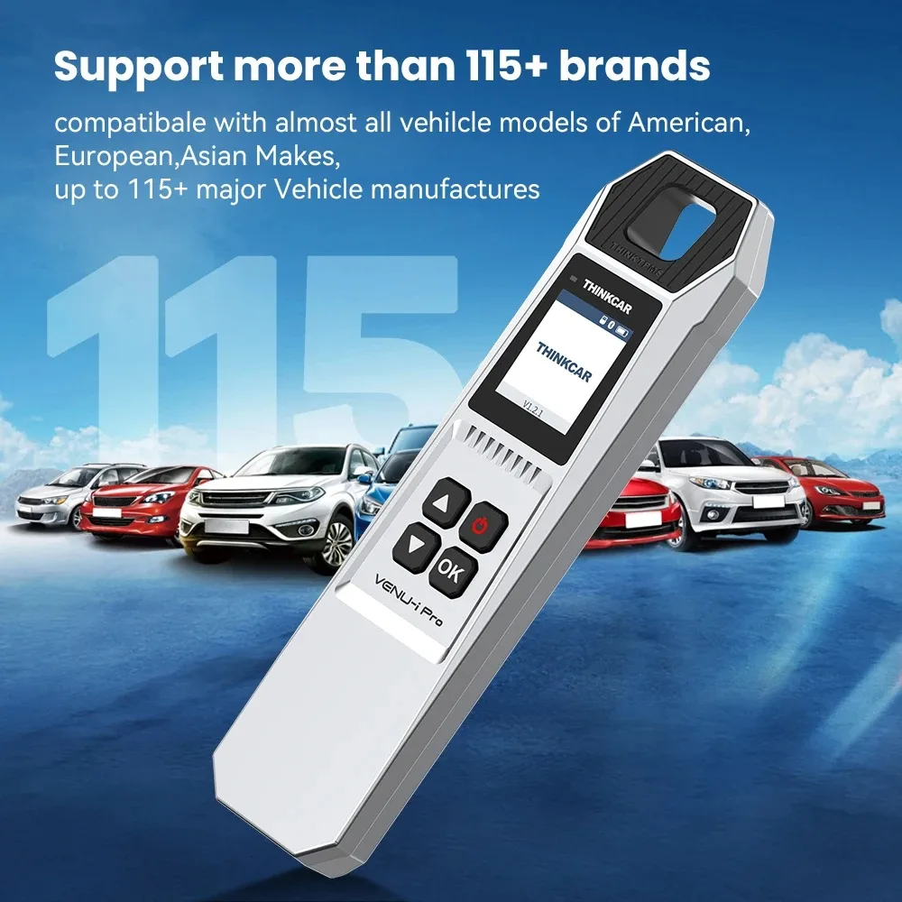 THINKCAR VENU i-Pro TPMS Car Tire Pressure Diagnostic Tools Activate Programming Relearn Sensors for 315MHz/433MHz