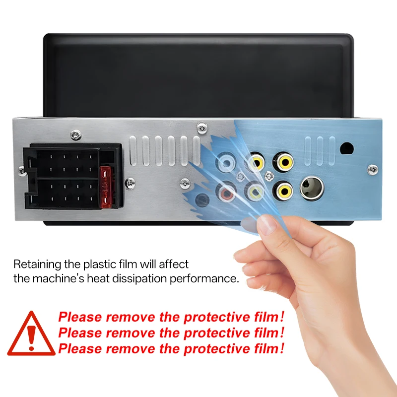 Hippcron 7inch Car Radio 1 Din CarPlay Android Auto Universal MP5 Player Auto Audio USB TF Bluetooth Support Rear View Camera