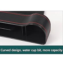 Car Seat Gap Filler Manager Leather Multifunctional Car Seat Gap Storage Box Car Seat Storage Manager Automotive Accessories