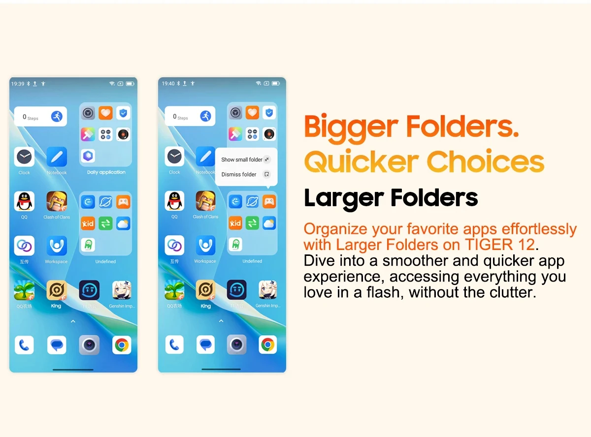 Blackview OSCAL TIGER 12 Smartphone 6.78'' 120Hz 2.4K Display Call Phone 8GB RAM+128GB ROM 64MP Telephon Portable Android 13 NFC