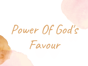 The Power of Favor https://hometouchmall.com