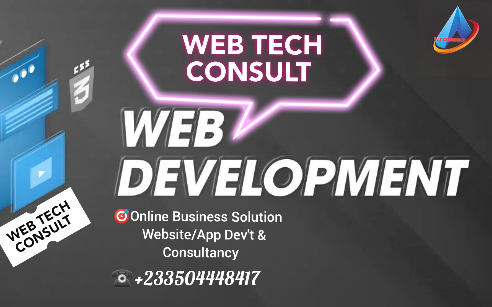 Elevate Your Online Presence with Web Tech Consult