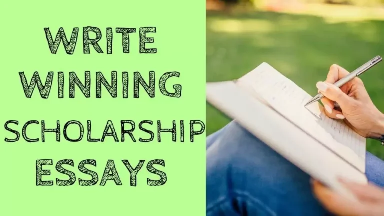 Scholarship Essays