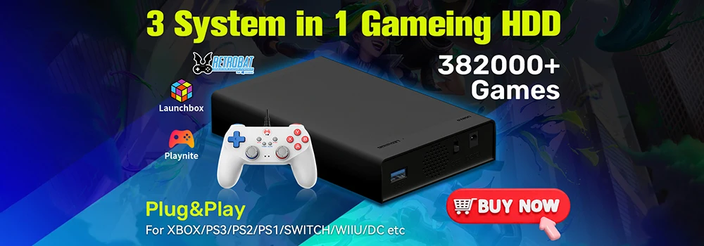 Retro Gaming SSD for Switch/PS5/Xbox/PS4/PS3/PS2/WIIU 80+Emulators Launchbox&Retrobat&Playnite 16191 Games Console for PC/Laptop Retro Gaming SSD for Switch/PS5/Xbox/PS4/PS3/PS2/WIIU 80+Emulators Launchbox&Retrobat&Playnite 16191 Games Console for PC/Laptop