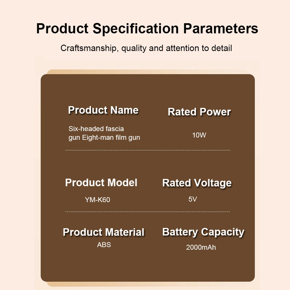 Fascia Gun Muscle Massager Gun High Frequency Back Waist Massage Machine Six-head Body Shoulder Professional Fascia Massage Gun Fascia Gun Muscle Massager Gun High Frequency Back Waist Massage Machine Six-head Body Shoulder Professional Fascia Massage Gun